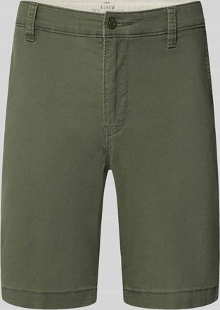 Levi's Regular Fit Chinoshorts aus Baumwoll-Mix in Oliv, Gr&ouml;&szlig;e 30
