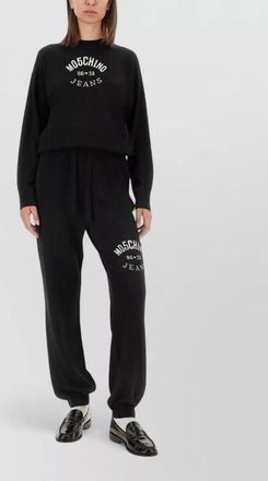 Moschino oversized wool jumper