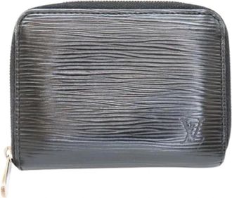 Louis Vuitton Pre-owned Zippy Coin Purse Epi Coin Case - Heren - Vintage Accessoires - Zwart - ONE Size - Leer - Vintage