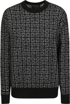 Givenchy Rondhals Pullover - Dames - Ronde hals truien - Zwart - XS - Wol - Truien & Vesten
