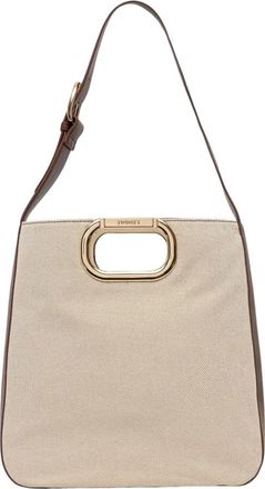 Twinset Hobo Bag - Dames - Shoppers - Beige - ONE Size - Polyester - Tassen