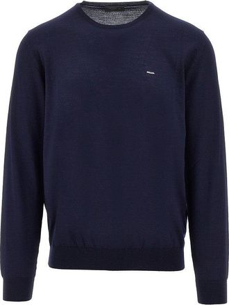 Prada Superfine wool crewneck sweater Man 52