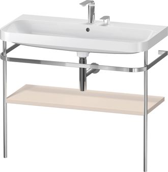 Duravit Set C-bonded Duravit Happy D.2 Plus Con Soporte Met&aacute;lico