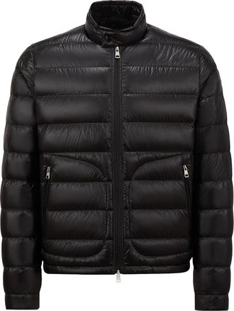 Moncler Moncler Acorus Short Down Jacket, Men, Black, Size: 0