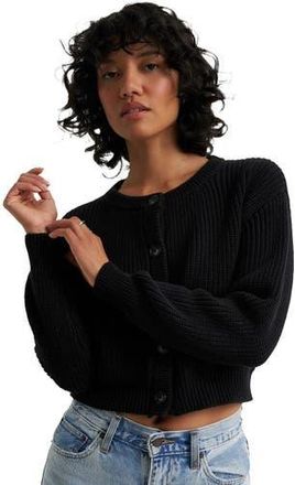Callahan The Crop Cardi - Womens in Black at Nordstrom, Size X-Large