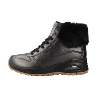 Skechers UNO Rugged Galactic - Dames - Schoenen - Zwart - Maat: 39 EU Leer