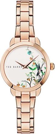 Ted Baker Womens BKPFLS402 Ladies Fleure Watch - Rose Gold - One Size