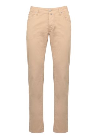Jacob Cohen Beige Nick Cotton Pants