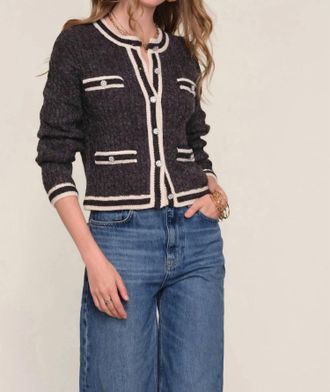 Heartloom Yara Cardigan In Blue