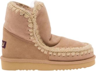 Mou Eskimo 18 - Dames - Winterlaarzen - Beige - 40 EU - Wol - Schoenen