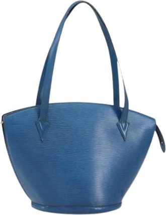 Louis Vuitton Pre-owned Shoulder Bags, female, Blue, Size: ONE SIZE Pre-owned Vintage Shoulder Bag