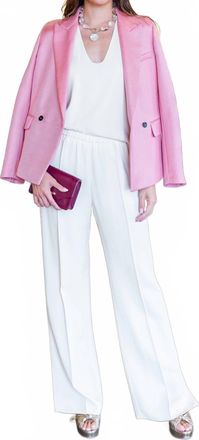 Forte_Forte Sable Flare Pants In White