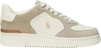 Polo Ralph Lauren Masters Court Sneakers - - Shoes - Uomo - Beige - 45 EU