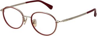 Max Mara Cat-Eye Optisch Montuur - Dames - Brillen - Rood - ONE Size - Accessoires