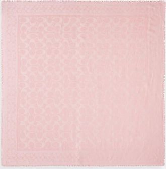 Coach Signature Oversized Square Scarf