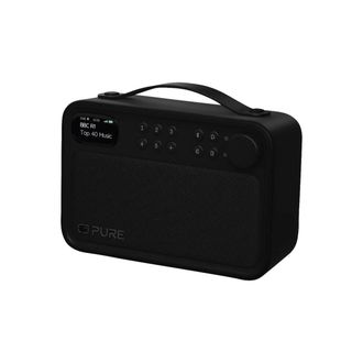Pure 255784 Radio Port&aacute;til Digital Negro