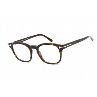 Tom Ford Mens Brown Rectangular Eyeglass Frames FT5532B