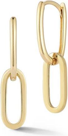 Ember Fine Jewelry Oval Ring Drop Earrings in Gold at Nordstrom Rack