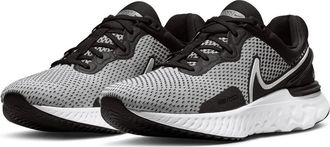 Nike React Miler 3 Mens Running Trainers DD0490 Sneakers Shoes (UK 7.5 US 8.5 EU 42, White Black 101)