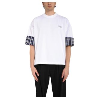 BONSAI Cropped Crew Neck T-Shirt - male - Bonsai - T-Shirts - White - L - Tops