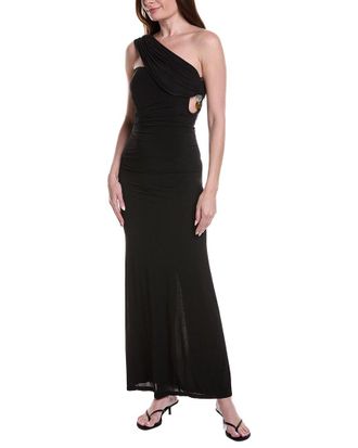 CHRISTOPHER ESBER Beach Glass Draped Jersey Strapless Dress