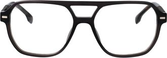 HUGO BOSS 1843 ACI Optisch Montuur - unisex - Brillen - Grijs - 56 MM - Accessoires
