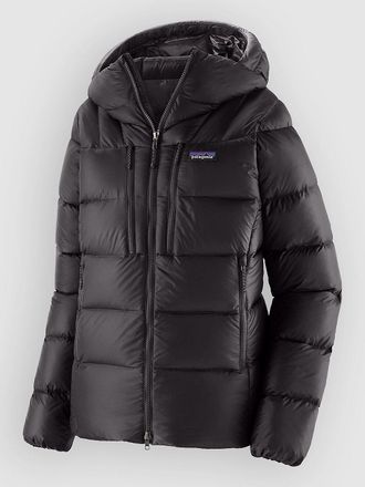 Patagonia Fitz Roy Down Hoody Jacke schwarz
