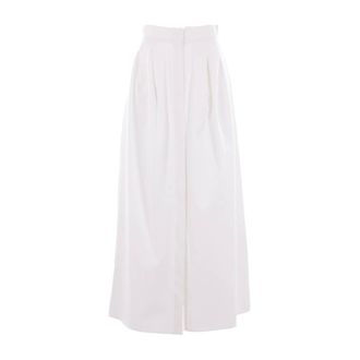 Max Mara Dames, Rokken, Wit, Maat: XS Gabardine