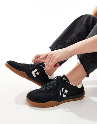 Converse Run Star sneakers in black