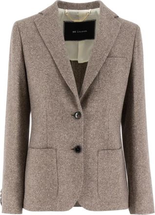 Kiton Elegant Single-Breasted Jacket - Dames - Blazers - Bruin - M - Jassen