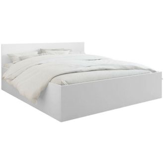 Mirjan24 Mobilier1 - Cama Comfivo Romtea 100, Doble, 160x200, Aglomerado Laminado, Somieres, 164x204x80cm