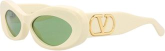 Valentino Womens 57Mm Sunglasses