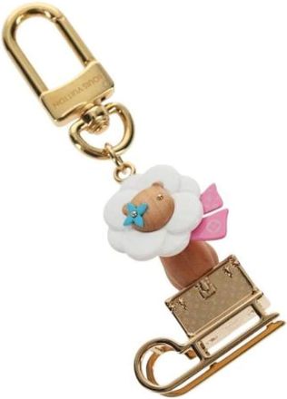 Louis Vuitton Pre-owned Accessories, female, Yellow, Size: ONE SIZE Pre-owned Metal Key-Holder