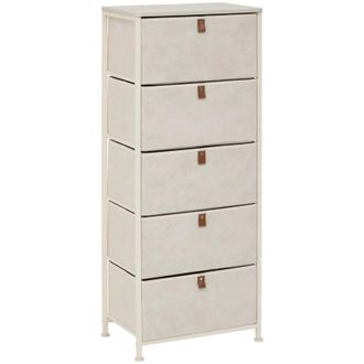 5five Simply Smart Mobile contenitore alto tissa beige, 5 cassetti - 5five