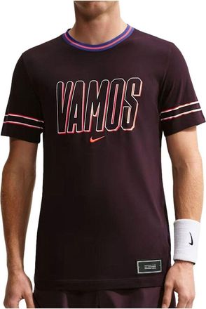 Nike Court Carlos Alcaraz Dri-FIT T-Shirt Burgundy Ash IM6121-647