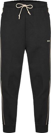 HUGO BOSS Mens Hbg Hadiko 1 Closed Hem Fleece Joggers in Black - Size Medium
