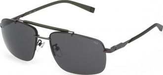 Fila Mens SFI210-610627 SFI210 61 610627 Sunglasses - Charcoal - One Size