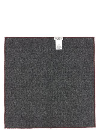 Brunello Cucinelli Pocket Square - Gray