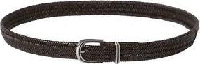 Brunello Cucinelli Braided leather belt in Brown at Nordstrom, Size 110