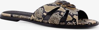 Pinko Womens Sandals Milly Leather Multicolour