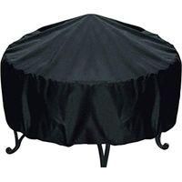 OEM Funda Redonda Negra Para Brasero, Fabricada En Fibra De Poli&eacute;ster, Resistente Al Polvo Y Al Agua, Ideal Para Proteger Braseros. Dimensiones: 75 Cm X 3