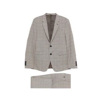 Reveres 1949 Checked Single-breasted Blazer