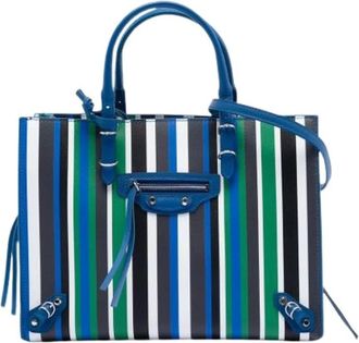 Balenciaga Pre-owned Handbags, female, Multicolor, Size: ONE SIZE Pre-owned Mini Papier A6 Satchel