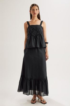 Merlette Romy Top in Black at Nordstrom, Size Xx-Small