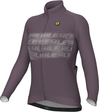 Al&eacute; PR.E Identity L/S Jersey Velotrikot f&uuml;r Damen | lila/grau