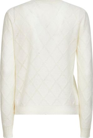 Blanca Vita Womens Knit Sweater Beige Cashmere