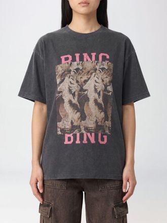 Anine Bing T-shirt in cotone relaxed fit con stampa grafica