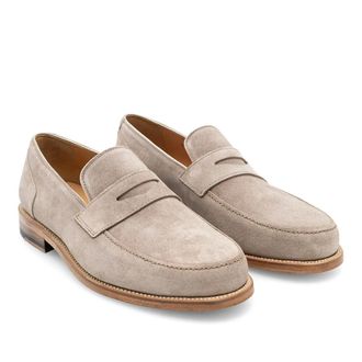 Henry Stevens Slipper & Pantoletten - Loafer Haywood PL - Gr. 41 (EU) - in Beige - f&uuml;r Damen