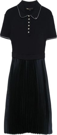 Maje Abito plissettato - Blu