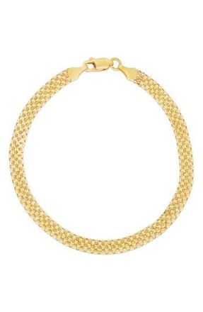 Queen Jewels Bismark Chain Bracelet in Gold at Nordstrom Rack, Size 7.25